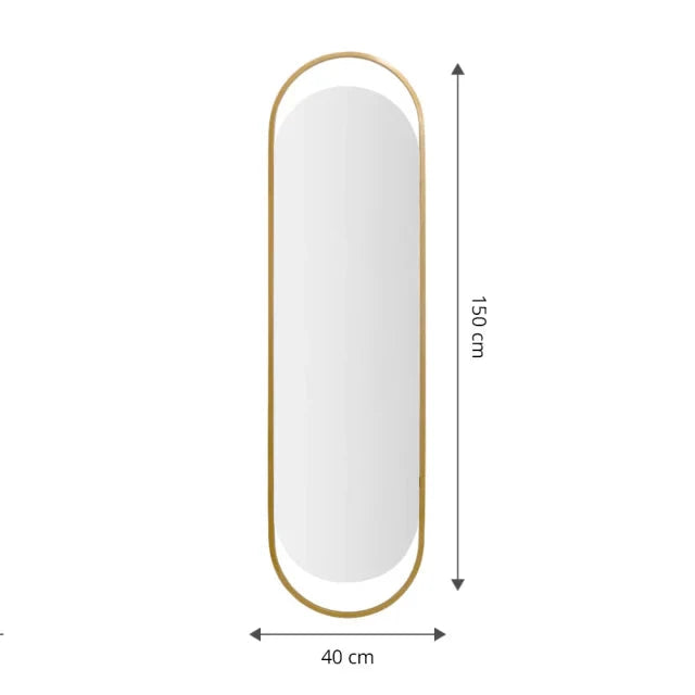 Glam Capsule Mirror G 150x40cm The New Garden