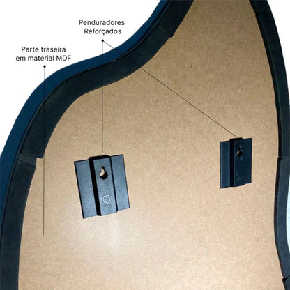 Full Body Fire Mirror 170x70cm The New Garden 