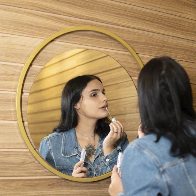 Glam Round Mirror 50x50cm The New Garden 