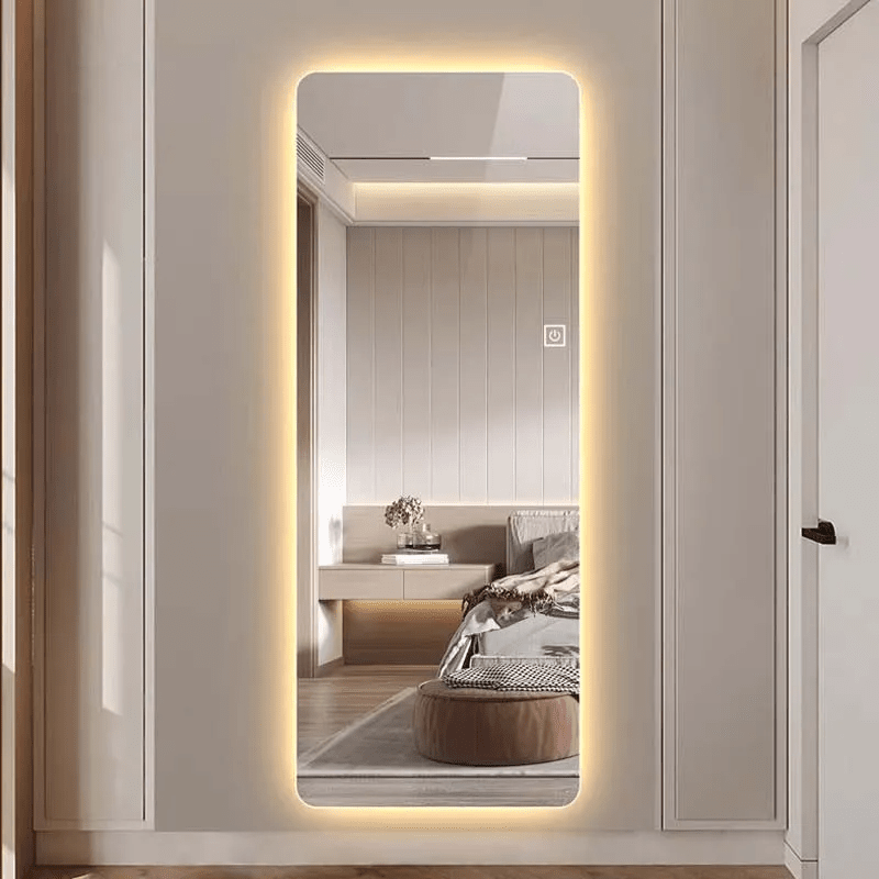 Illuminated Rectangular Mirror with LED - 50x160cm The New Garden 