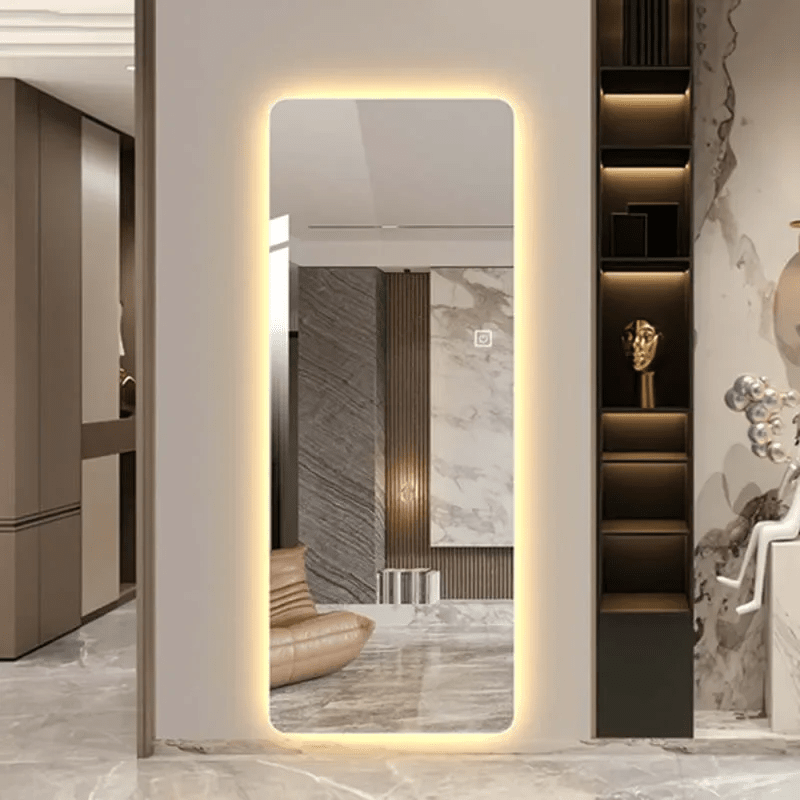 Illuminated Rectangular Mirror with LED - 50x160cm The New Garden 