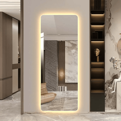 Illuminated Rectangular Mirror with LED - 50x160cm The New Garden 