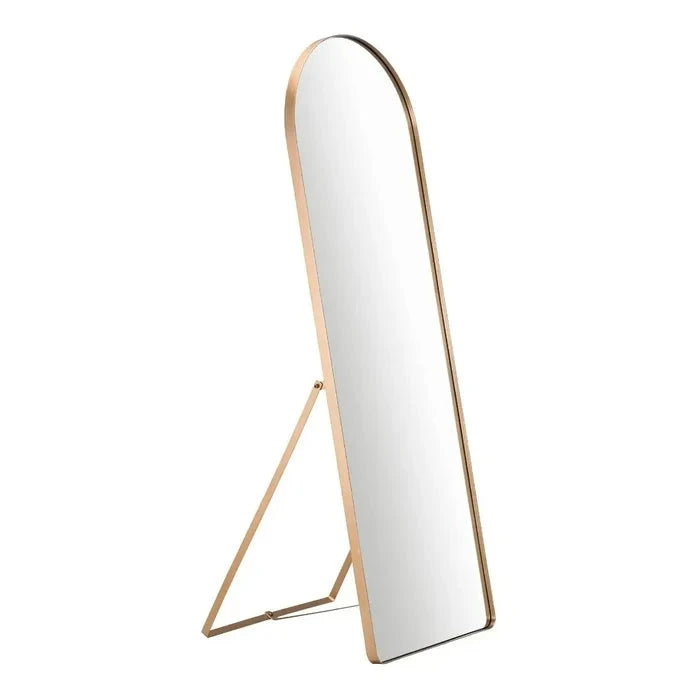 Large Pinterest Mirror with Support and Golden Frame The New Garden 