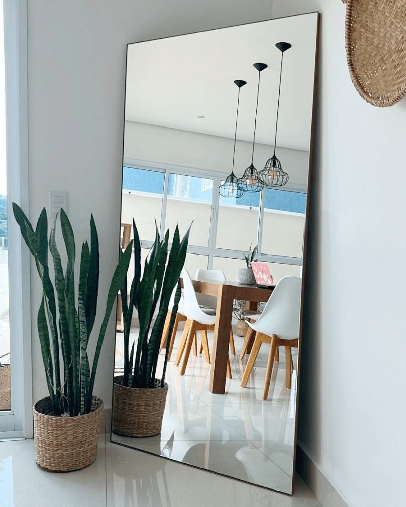 Light Floor Mirror 1.82x0.90 m The New Garden 