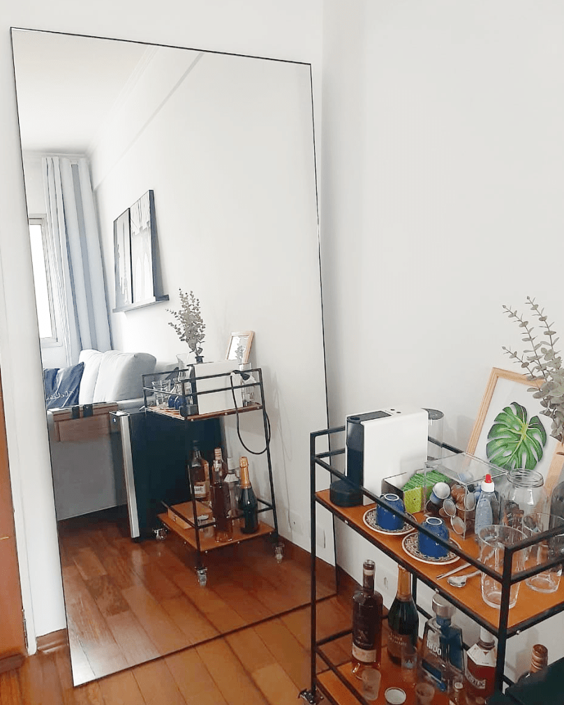 Light Floor Mirror 1.82x0.90 m The New Garden 