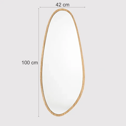 Organic Mirror Eros 42 cm x 100 cm Tauari The New Garden 